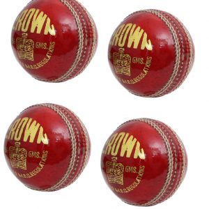 CW CROWN Leather Ball Red Complete