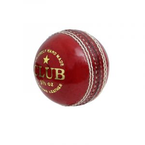 CW CLUB Red 2 Piece Leather Ball Ha