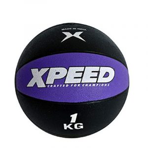 XPEED Rubber Medicine Ball for Core & Abdominal Strength Toning Abs Maker Gym Fitness Medicine Ball with Bounce