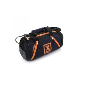 XpeeD Trendy Fresh Stock Blue Orange Gym Duffel Bag Shoulder Carry Handhold Bagpak Removeble Straps Bag with Outer Accessories Zip Compartments Ideal for Men & Women Both