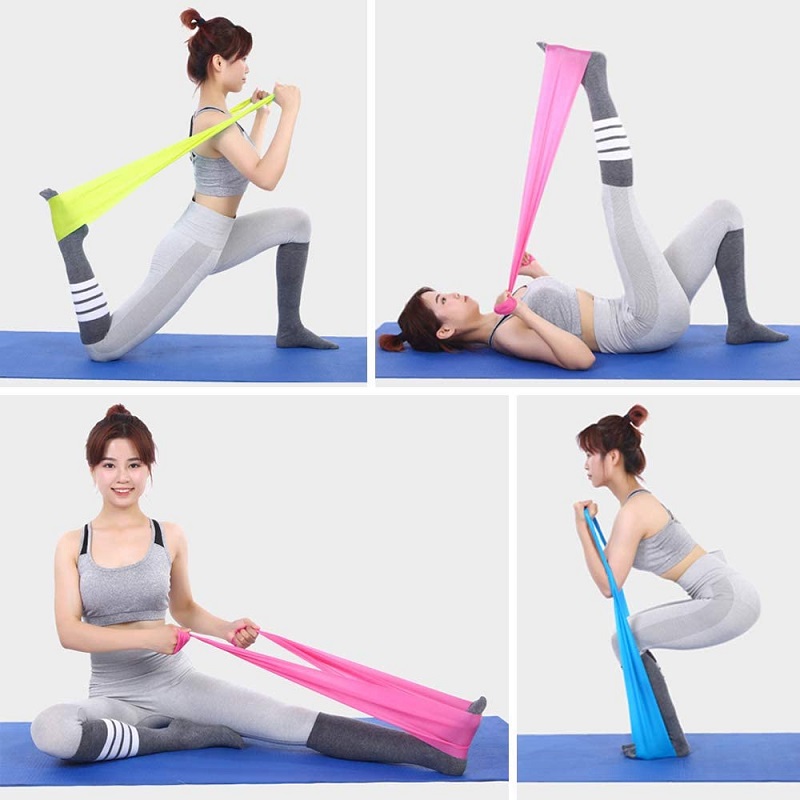 XPEED Rubber Band Stretch Resistance Fitness Band Natural Latex Elastic Exercise Equipment