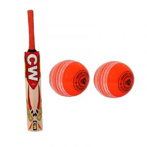 SMALL BOYS SIZE SMASHER CRICKET BAT KASHMIR WILLOW  SIZE 4 RED GOOD QUALITY 
