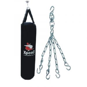 XPEED Filled Boxing Bag With Chain